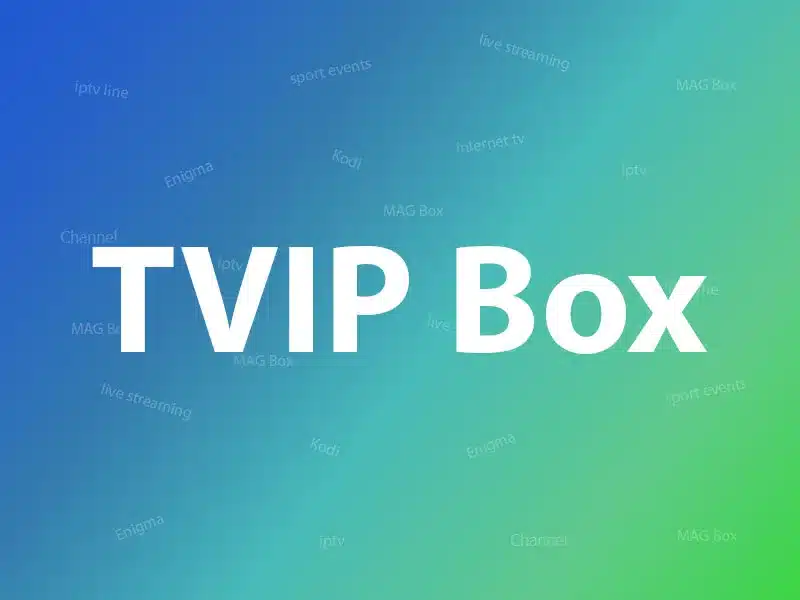 Reset a TVIP box