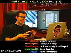 Kodi addon browser showing live TV and IPTV addon categories on screen